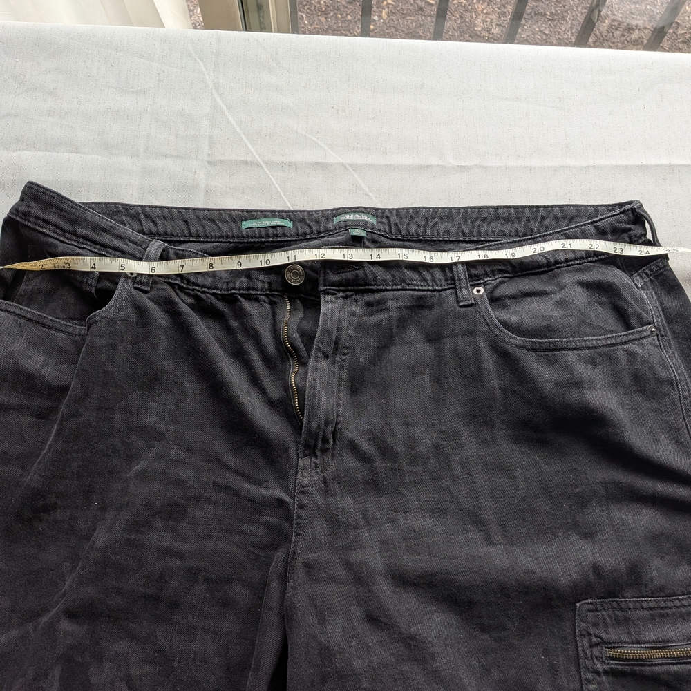 wild fable Juniors Black Camo Cargo Pants